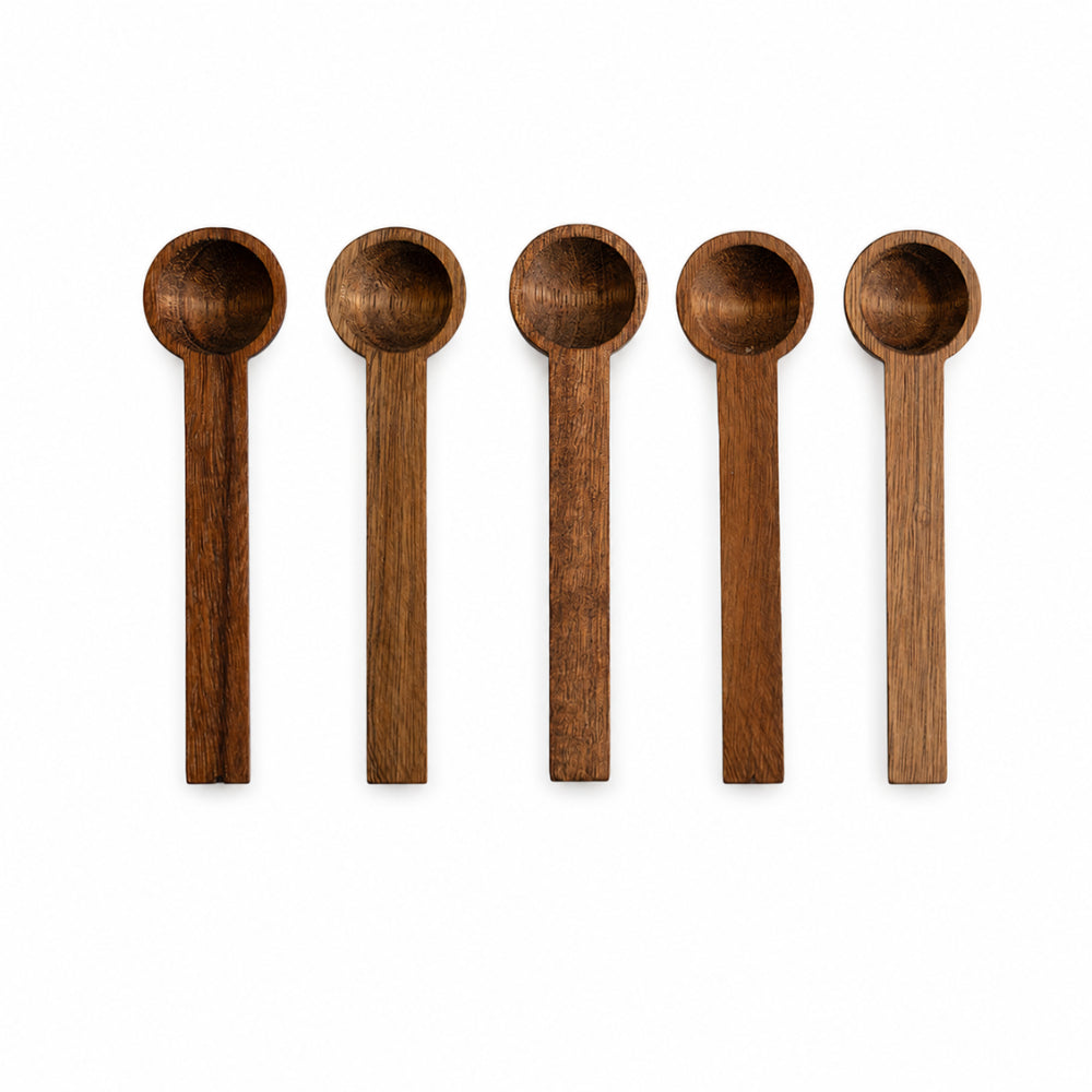 K&Co. Kitchen Storage Wooden Spoons 5 Pack